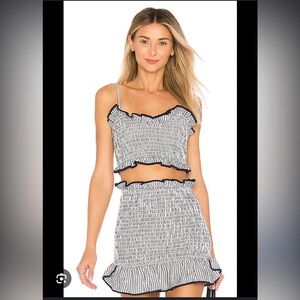 Lovers and Friends Monaco top and Beatrix skirt matching set